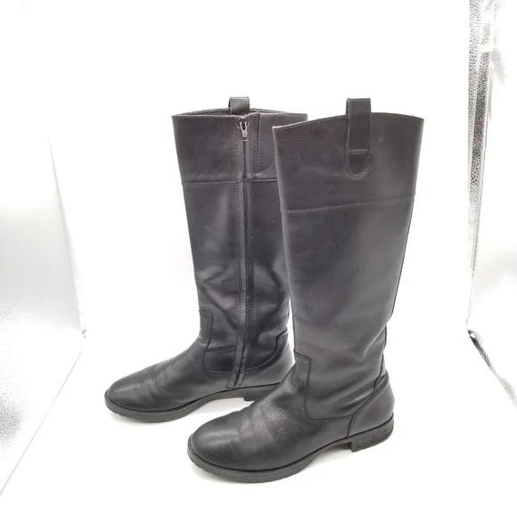 Lauren Ralph Lauren Stara Leather Riding Boots - Picture 2 of 7